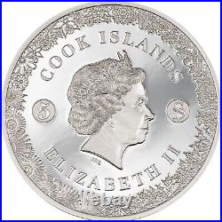 2023 Cook Islands Manga Four Seasons Spring 1 oz Silver Coin 999 Mintage