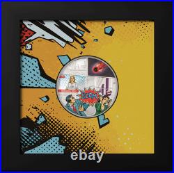 2023 Cook Islands Meteorite Impacts Tenham 1oz Silver Colorized Proof Coin 2023 Cook Islands Meteorite Impacts Tenham 1oz Silver Colorized Proof Coin