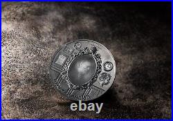 2023 Cook Islands Most Haunted Places The Stanley 2 oz. 999 Silver Coin Shining