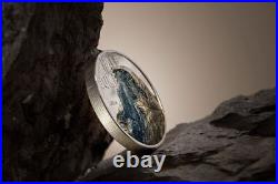 2023 Cook Islands Mountains Half Dome 2oz Silver Proof Coin CIT