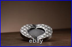 2023 Cook Islands Secret Heart 1oz Silver Antiqued Coin 2023 Cook Islands Secret Heart 1oz Silver Antiqued Coin