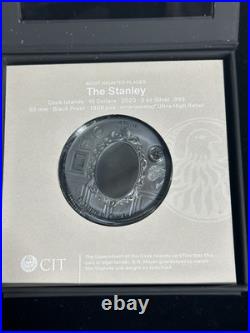2023 Cook Islands The Stanley Most Haunted Places 2 Oz Silver UHR Coin 2023 Cook Islands The Stanley Most Haunted Places 2 Oz Silver UHR Coin