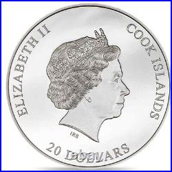 2023 Cook Islands The VAULT Coin 3 oz. 999 Silver Proof Coin CIT