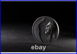 2023 Cook Islands Trapped Escape 1 oz Silver Antiqued Coin Mintage 999 NEW