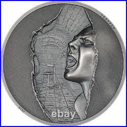 2023 Cook Islands Trapped Escape 1 oz Silver Coin Black Proof Mintage of 999 2023 Cook Islands Trapped Escape 1 oz Silver Coin Black Proof Mintage of 999