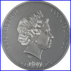 2023 Cook Islands Trapped Escape 1 oz Silver Coin Black Proof Mintage of 999 2023 Cook Islands Trapped Escape 1 oz Silver Coin Black Proof Mintage of 999