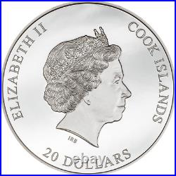 2023 Cook Islands Vault 3oz Silver Proof Coin