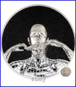 2023 Second skin 1 oz PROOF silver coin Cook Islands WithCOA & BOX