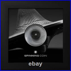 2023 Spinning Coin 1oz Antique Silver Coin by CIT