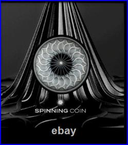 2023 Spinning Coin 1oz Antique Silver Coin by CIT