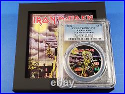 2024 COOK ISLANDS IRON MAIDEN KILLERS COLORIZED 1oz FINE SILVER COIN FIRST DAY