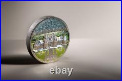 2024 Cook Islands Château De Chambord 2 oz Silver Colorized Proof Coin 2024 Cook Islands Château De Chambord 2 oz Silver Colorized Proof Coin