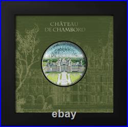 2024 Cook Islands Château De Chambord 2 oz Silver Colorized Proof Coin