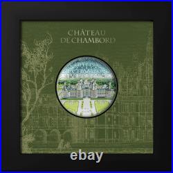 2024 Cook Islands Château De Chambord 2 oz Silver Colorized Proof Coin 2024 Cook Islands Château De Chambord 2 oz Silver Colorized Proof Coin