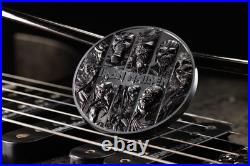 2024 Cook Islands Iron Maiden Eddie Collection 3 oz Silver Black Proof Coin