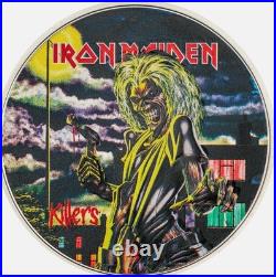 2024 Cook Islands Iron Maiden Killers 1 oz Silver Coin NGC 70 FR