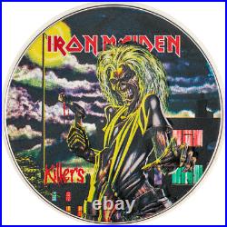 2024 Cook Islands Iron Maiden Killers 1 oz Silver Colorized Proof Coin