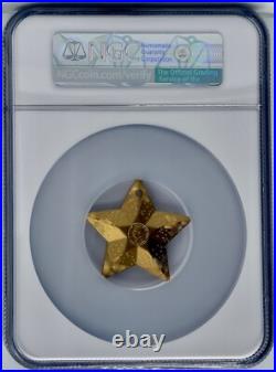 2024 Cook Islands Silver 1 oz $5 Starry Sky Ornament Gilded NGC MS 70 UHR FR 2024 Cook Islands Silver 1 oz $5 Starry Sky Ornament Gilded NGC MS 70 UHR FR