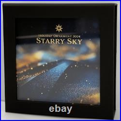 2024 Cook Islands Silver 1 oz $5 Starry Sky Ornament Gilded NGC MS 70 UHR FR 2024 Cook Islands Silver 1 oz $5 Starry Sky Ornament Gilded NGC MS 70 UHR FR