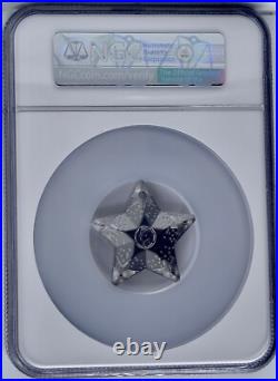 2024 Cook Islands Silver 1 oz $5 Starry Sky Ornament NGC MS 70 First Releases