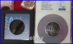 2024 Cook Islands Silver $5 San Francisco Big City Lights NGC PR70 First Release
