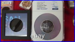 2024 Cook Islands Silver $5 San Francisco Big City Lights NGC PR70 First Release