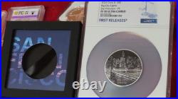 2024 Cook Islands Silver $5 San Francisco Big City Lights NGC PR70 First Release