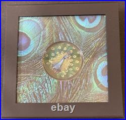 2025 1 Oz. 9999 Silver CIT Cook Islands Spectrum Peacock Colorized Silver Coin