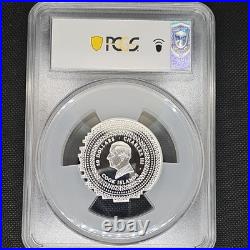 2025 2 oz 999 silver Cook Islands $10 Gorilla PCGS PR70 DCAM High Relief