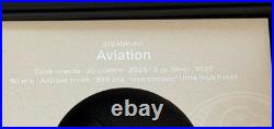 2025 3 Oz. 9999 Silver Cook Islands $20 Steampunk Aviation PCGS SP70 First Day