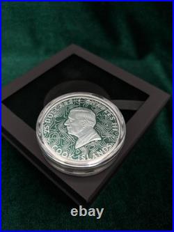 2025 Cook Islands $25 Yellowstone National Park 3D Topography Silver Coin 2025 Cook Islands $25 Yellowstone National Park 3D Topography Silver Coin
