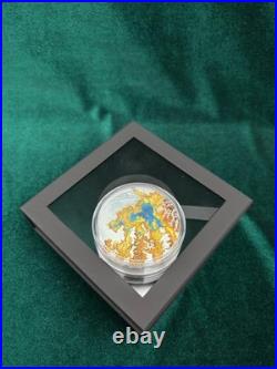 2025 Cook Islands $25 Yellowstone National Park 3D Topography Silver Coin 2025 Cook Islands $25 Yellowstone National Park 3D Topography Silver Coin