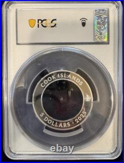 2025 Cook Islands $5 Universe of Knowledge Seven Pillars of Humanity PCGS MS70