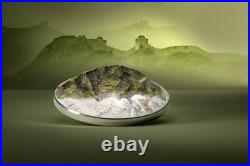 2025 Cook Islands Great Wall of China 3 oz Silver High Relief Gilded Proof Coin