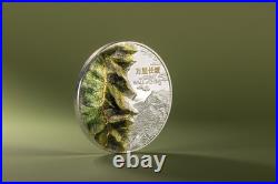 2025 Cook Islands Great Wall of China 3 oz Silver High Relief Gilded Proof Coin