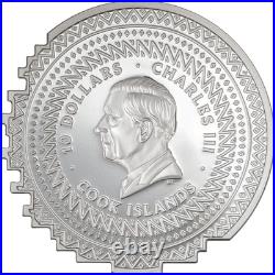 2025 Cook Islands Reconstruction Gorilla 2 oz Silver High Relief Proof Coin