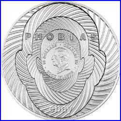 2025 Cook Islands Silver 2oz $10 Arachnophobia PCGS PR70 First Day Issue