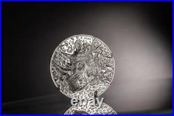 2025 Cook Islands Silver Burst Rhino 3 oz Silver High Relief Proof Coin 2025 Cook Islands Silver Burst Rhino 3 oz Silver High Relief Proof Coin