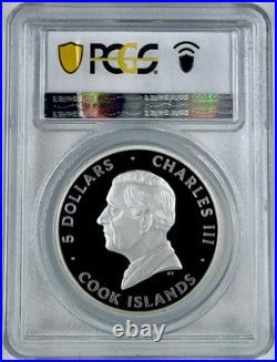 2025 Cook Islands Underlook Underdog Silver Coin PCGS PR70DCAM First Day Issue