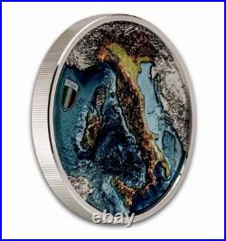 2025 REPUBBLICA ITALIANA 2 Oz Silver Coin 10$ Cook Islands