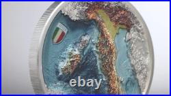 2025 REPUBBLICA ITALIANA 2 Oz Silver Coin 10$ Cook Islands