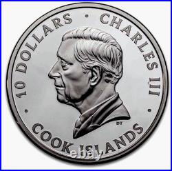 2025 REPUBBLICA ITALIANA 2 Oz Silver Coin 10$ Cook Islands
