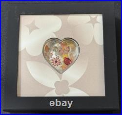 2026 20g 9999 Silver CIT Cool Islands Brilliant Love Blossom Heart WithCrystals