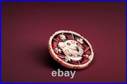 2026 Cook Islands Evergreen Ladybug 1 oz Silver Rose Gilded Coin