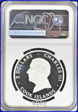 2026 World Landmarks Mount Rushmore. 5oz. 999 NGC PF70 First Release Cook Island