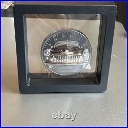 2 OZ SILVER 999 OPEN ROADS 10 Dollari Cook Islands 2021 BLACK PROOF 2 OZ SILVER 999 OPEN ROADS 10 Dollari Cook Islands 2021 BLACK PROOF