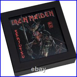 2 Oz Silver Coin 2022 Cook Islands Iron Maiden Senjutsu Proof Ultra High Relief 2 Oz Silver Coin 2022 Cook Islands Iron Maiden Senjutsu Proof Ultra High Relief