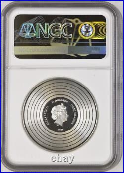 2 Oz Silver Coin 2023 Cook Islands Iron Maiden Piece of Mind NGC PF 70 UCAM FR