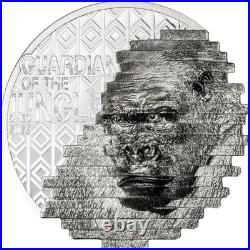 2 Oz Silver Coin 2025 Cook Islands Reconstruction Gorilla High Relief Proof