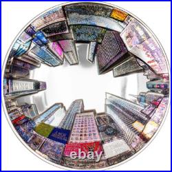 360° View New York 2025 $20 3 oz Silver Proof Coin Cook Island CIT